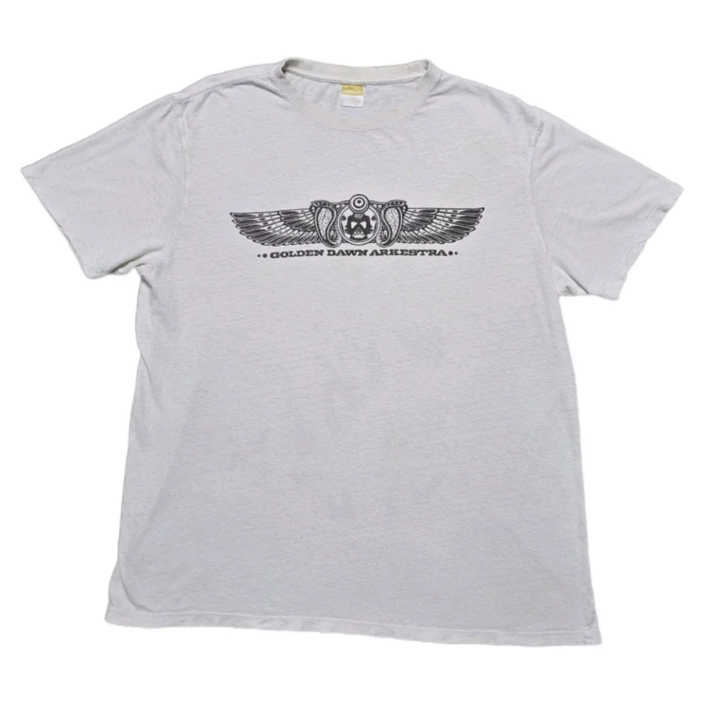 Golden Dawn Arkestra Band T-Shirt Avant-garde‎ Funkadelic Sun Ra Y2K Hemp Blend